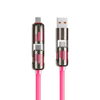ChargeMax 4X 4-in-1 Charging Cable 6.6ft Black